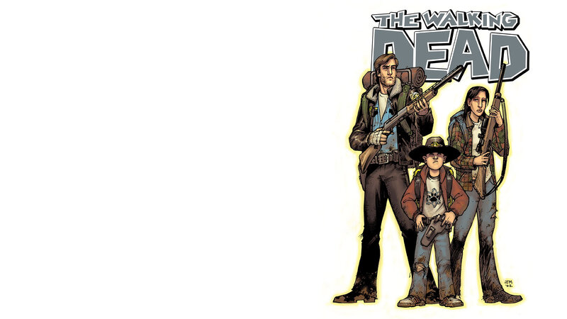 The Walking Dead comic cover