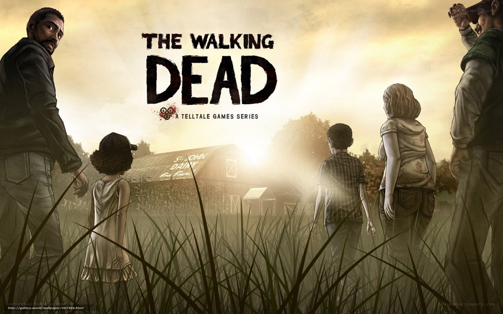 The Walking Dead game cover