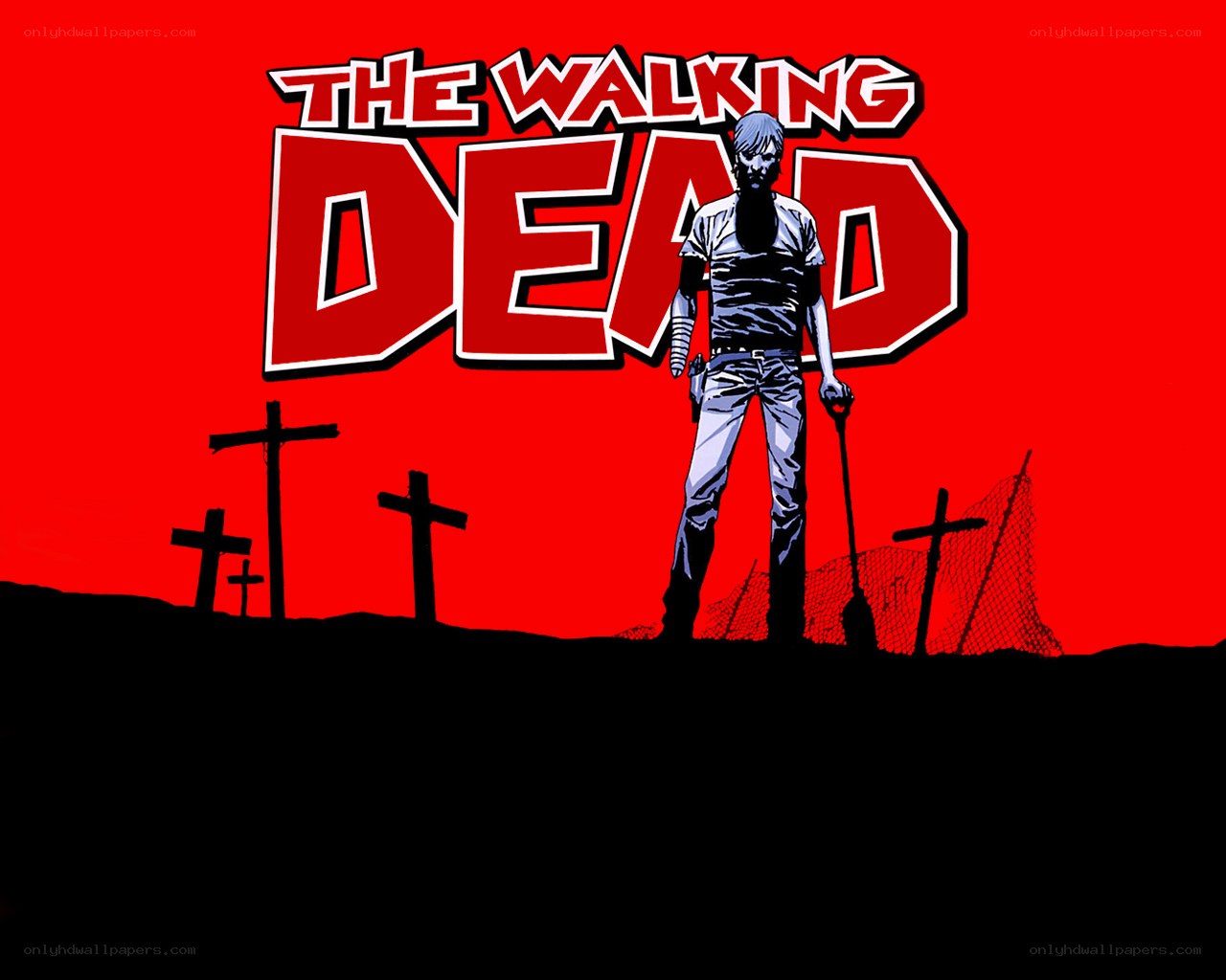 The Walking Dead logo art