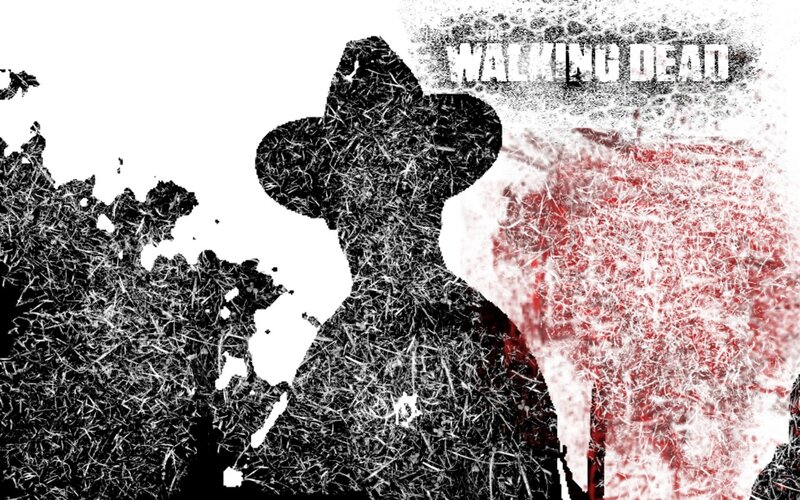 The Walking Dead silhouette