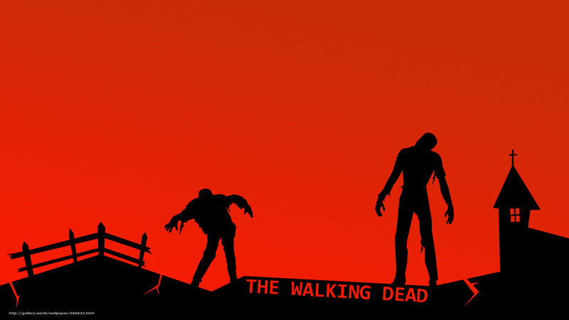 The Walking Dead silhouette