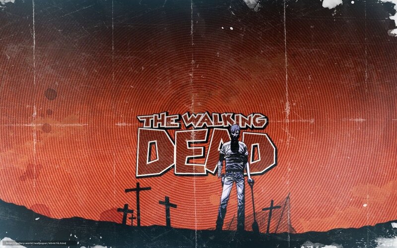 The Walking Dead title art
