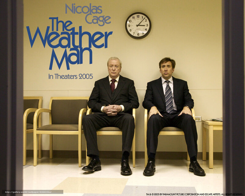 The Weather Man movie poster