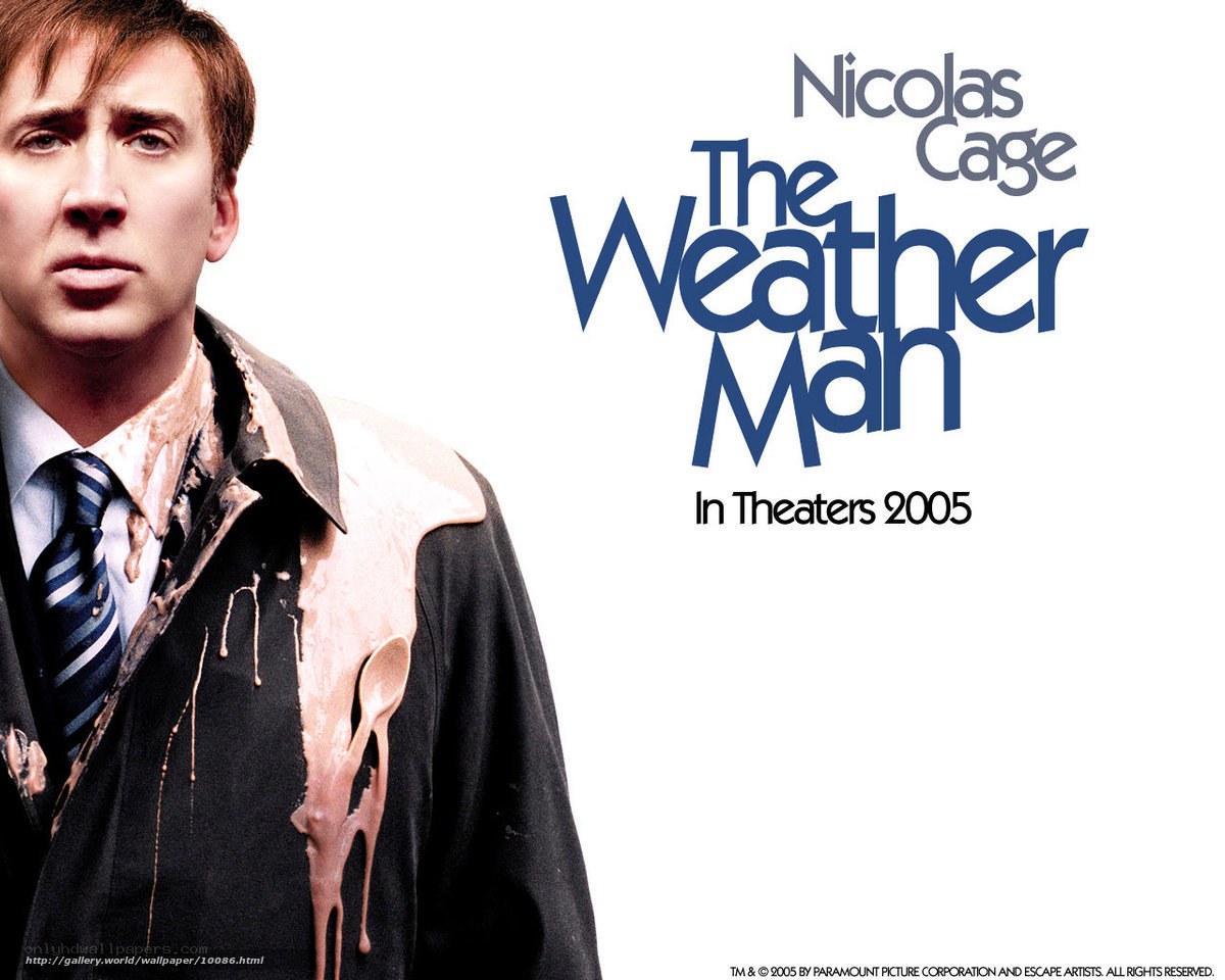The Weather Man movie poster