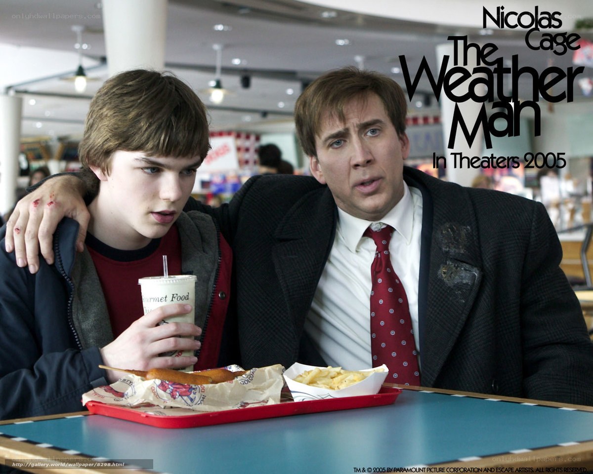 The Weather Man movie scene