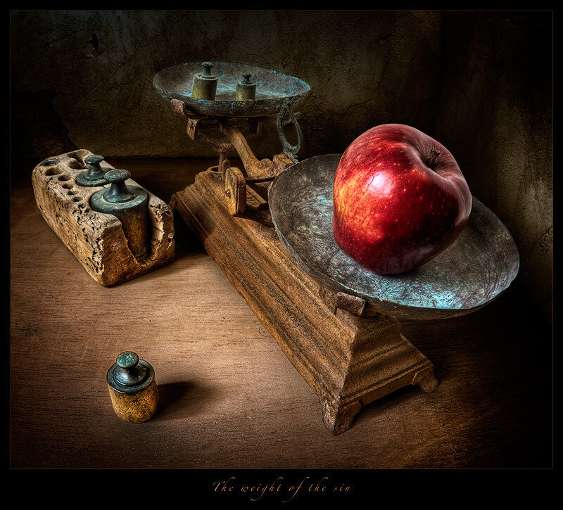 The weight of the sin