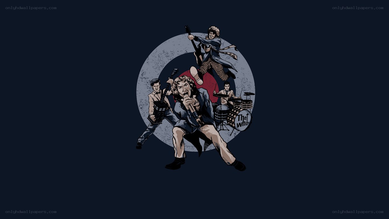 The Who band illustration