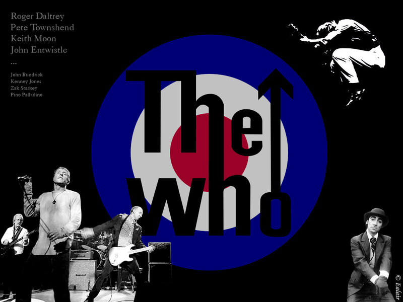 The Who Band Members — Black