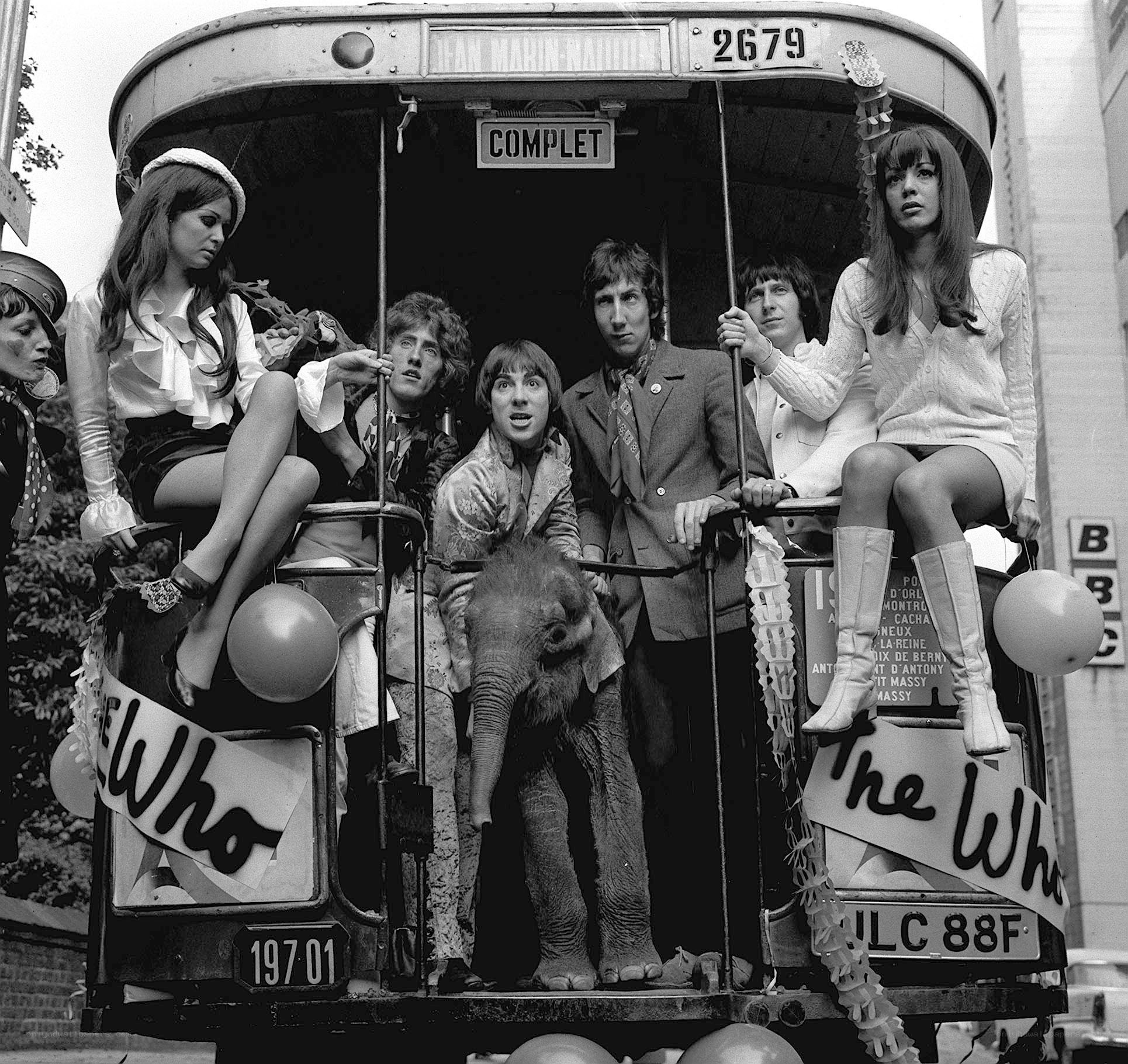 The Who on a trolley