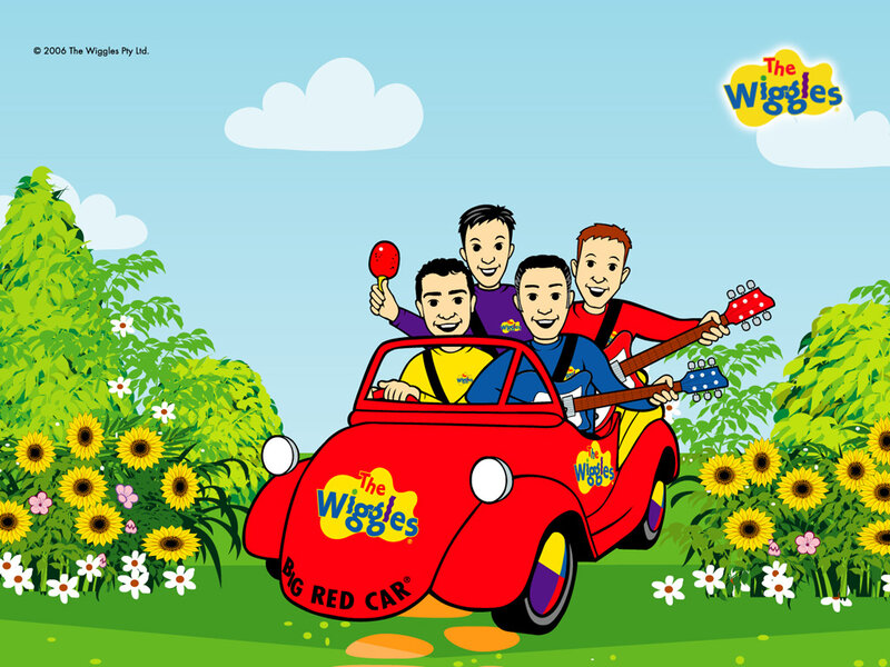 The Wiggles in a Car
