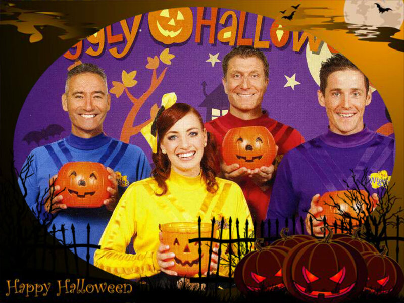 The Wiggles in Halloween Costumes — Purple, Festive