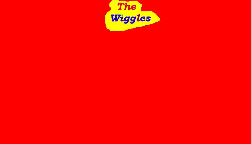 The Wiggles Logo — Red