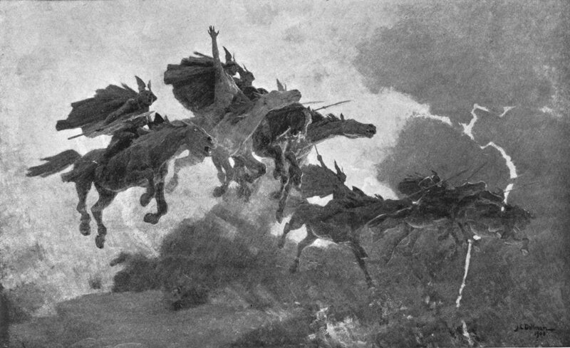 The Wild Hunt of Odin