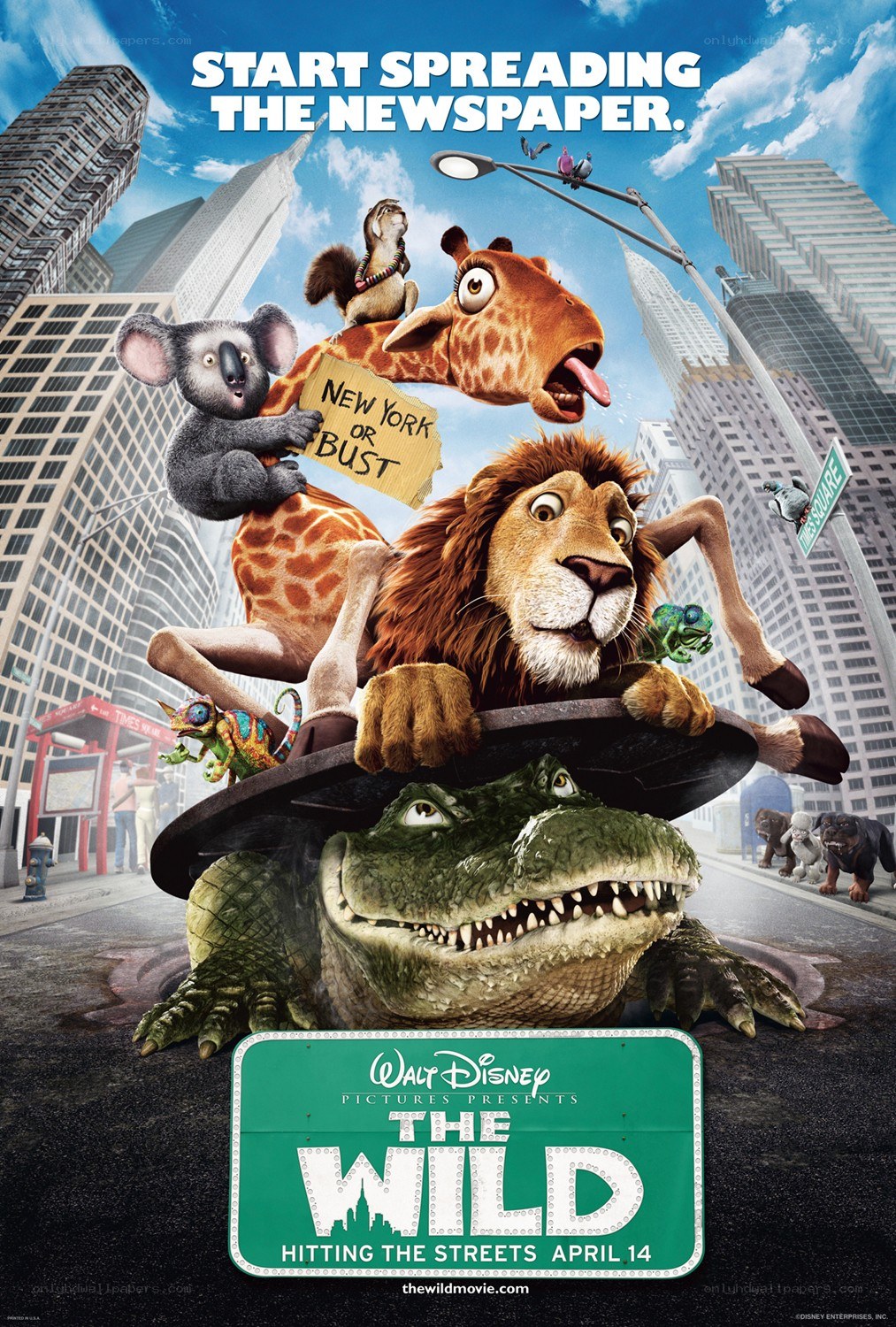 The Wild movie poster