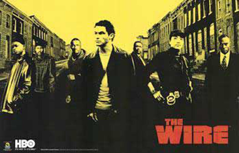The Wire TV show poster