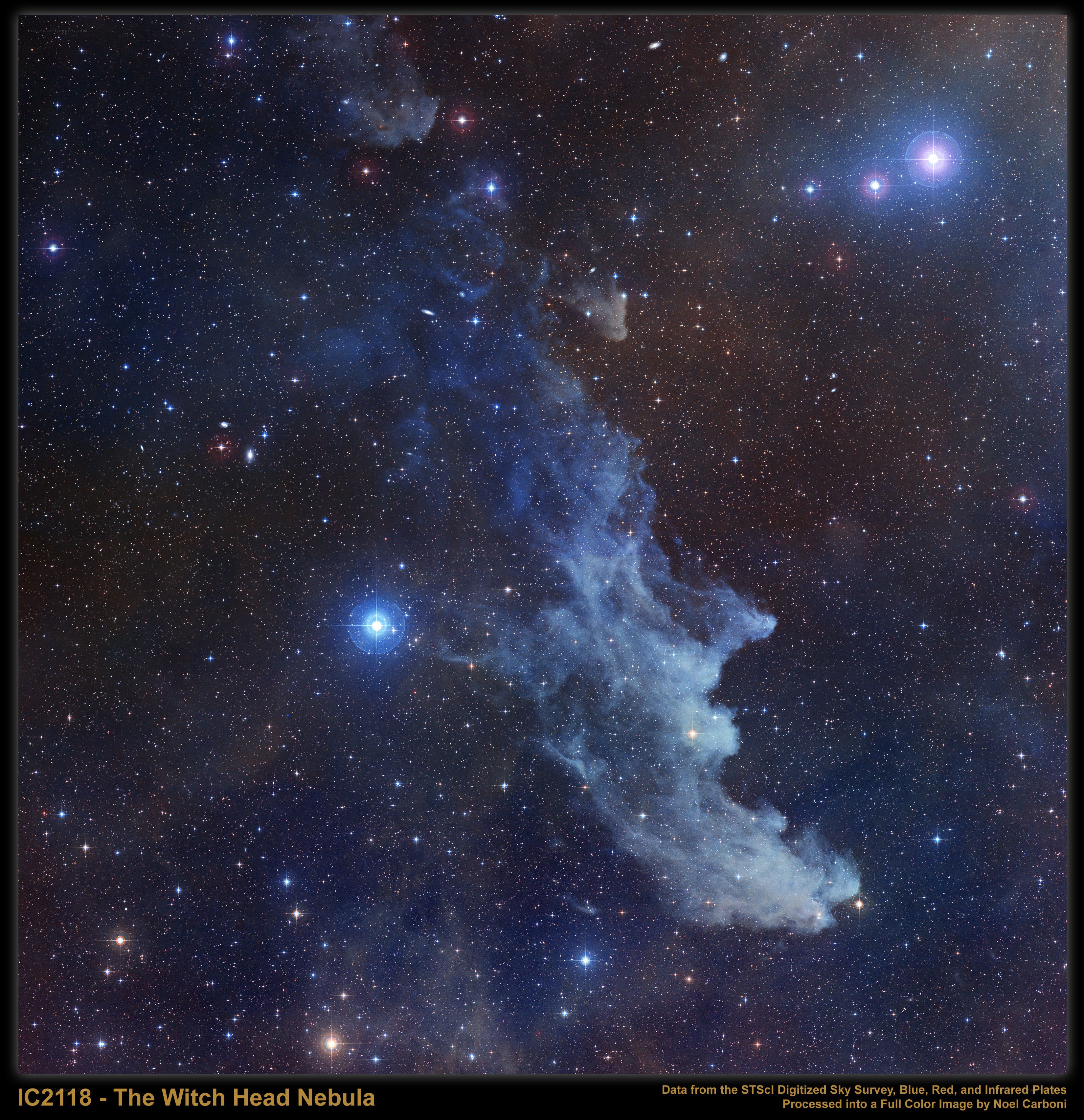 The Witch Head Nebula
