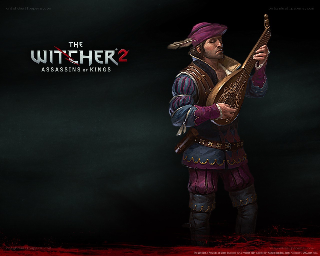 The Witcher 2 character art