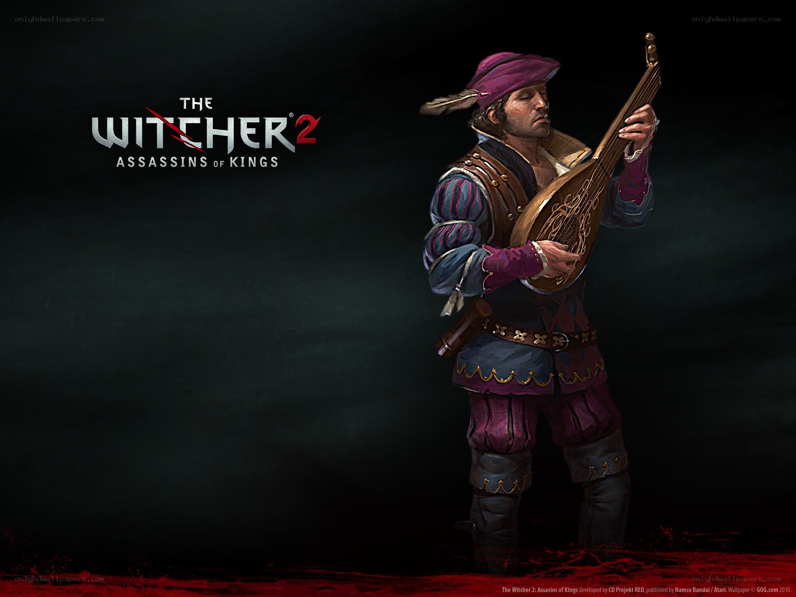 The Witcher 2 character art