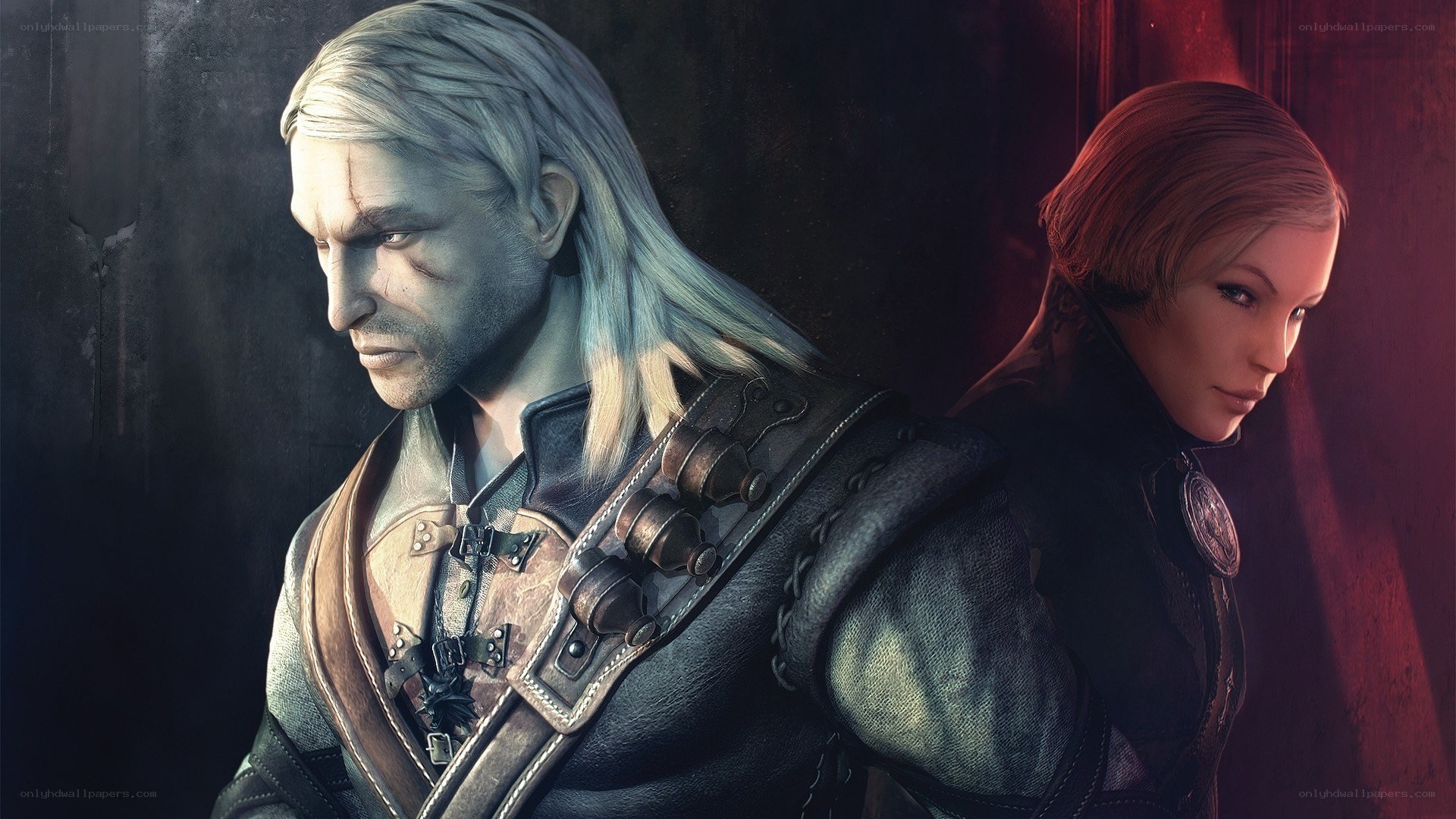The Witcher and Yennefer