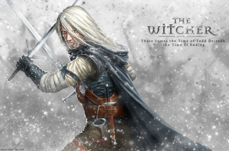 The Witcher character art