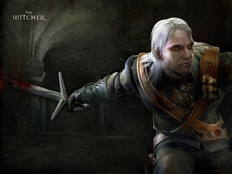 The Witcher character art