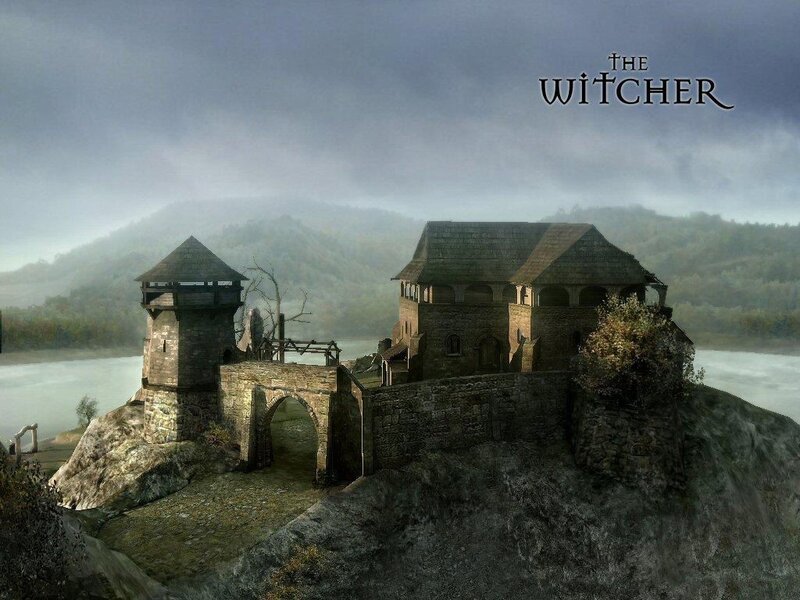 The Witcher game scene