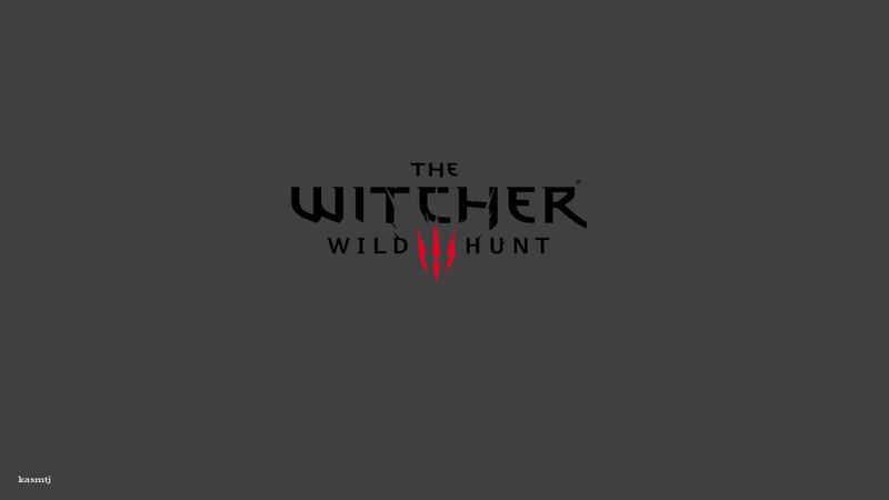 The Witcher Logo — Gray