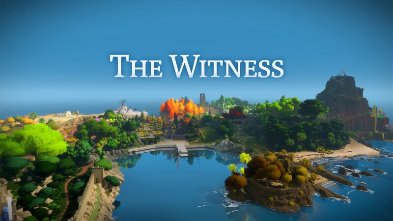 The Witness game title screen