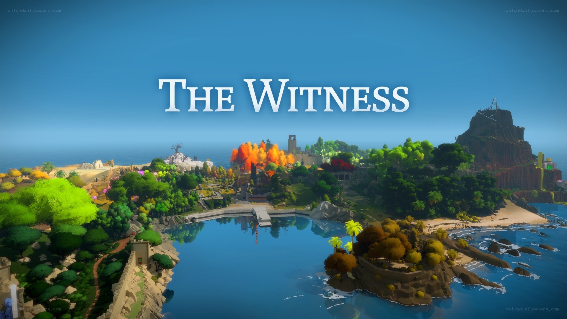 The Witness game title screen
