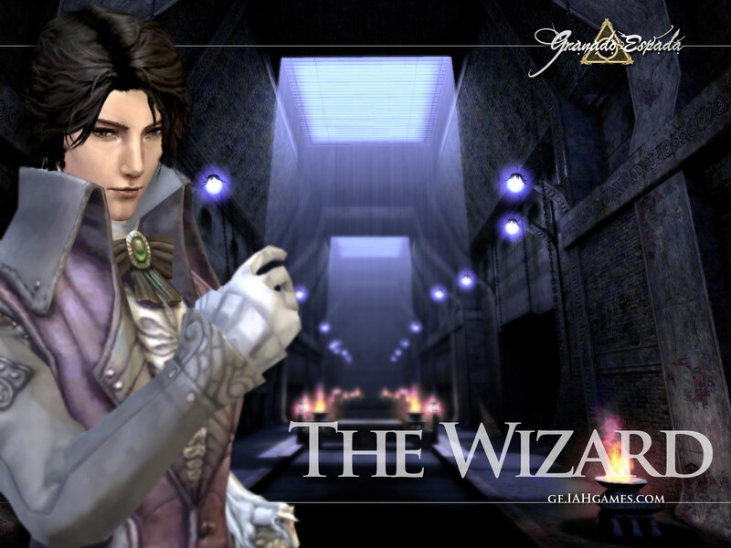 The Wizard character art