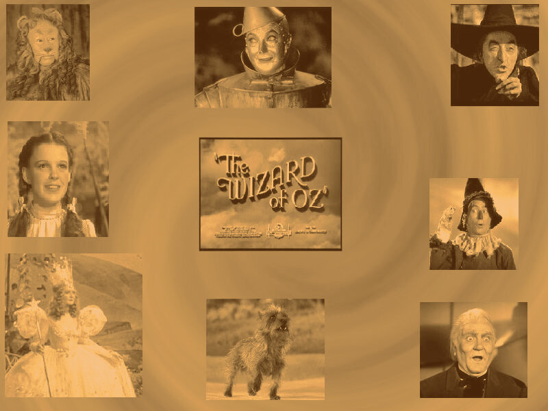 The Wizard of Oz Characters — Sepia