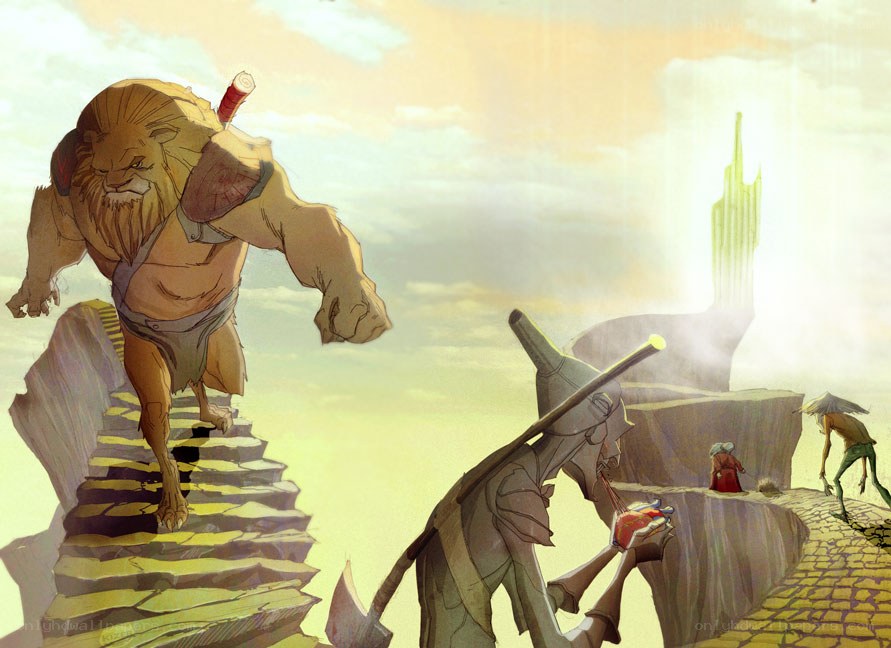 The Wizard of Oz concept art