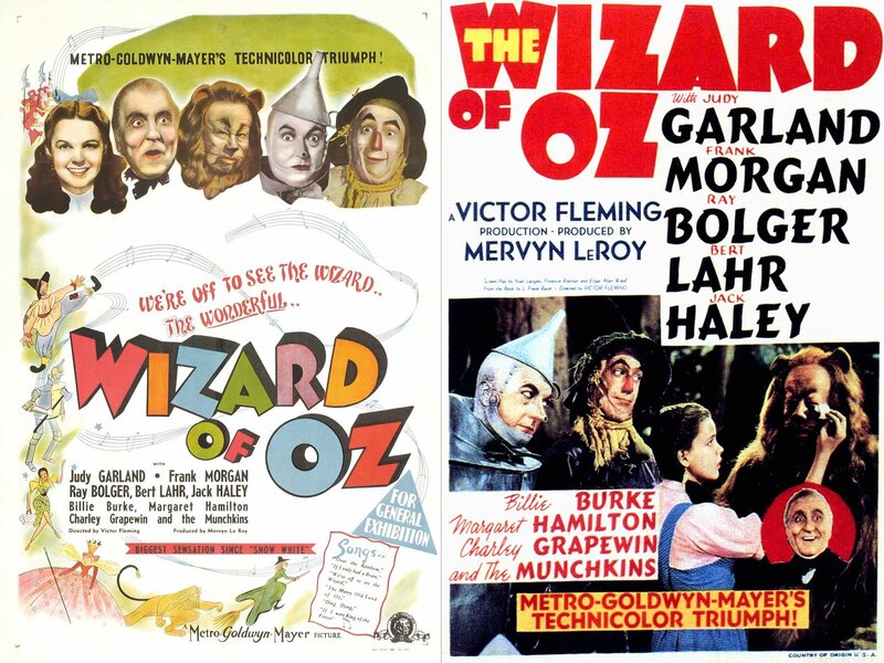 The Wizard of Oz movie posters