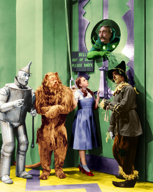 The Wizard of Oz scene