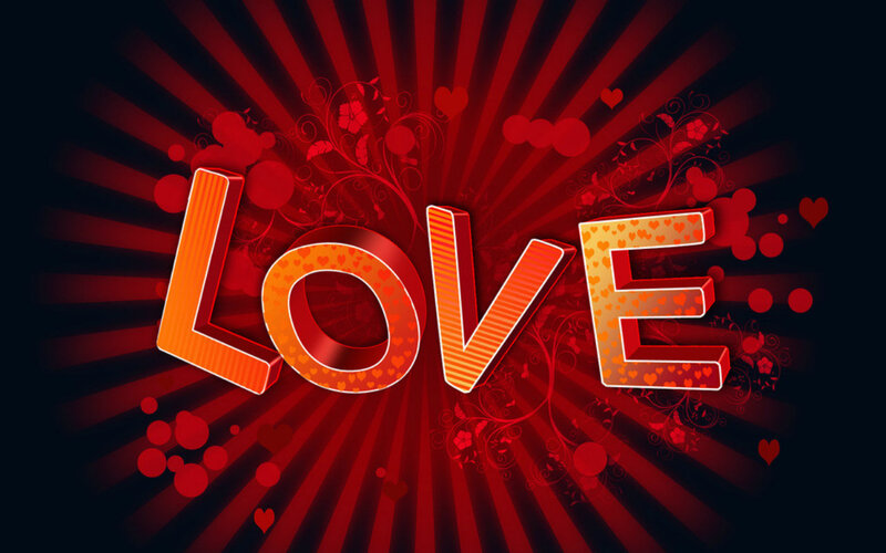 The Word Love — Red, Dramatic