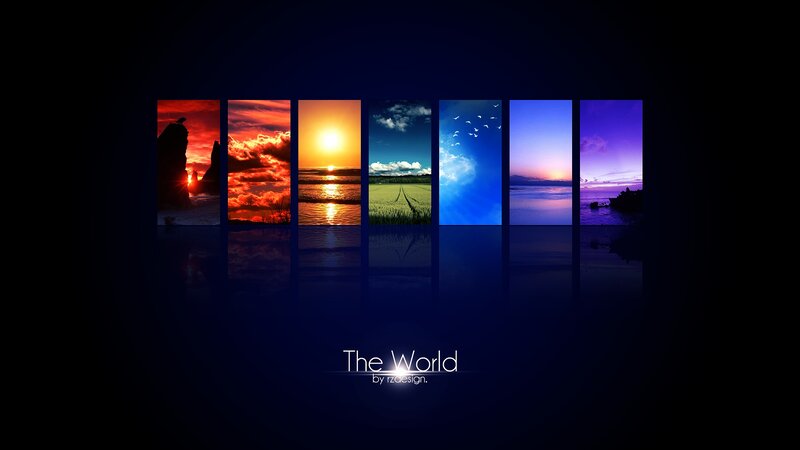 The World collage