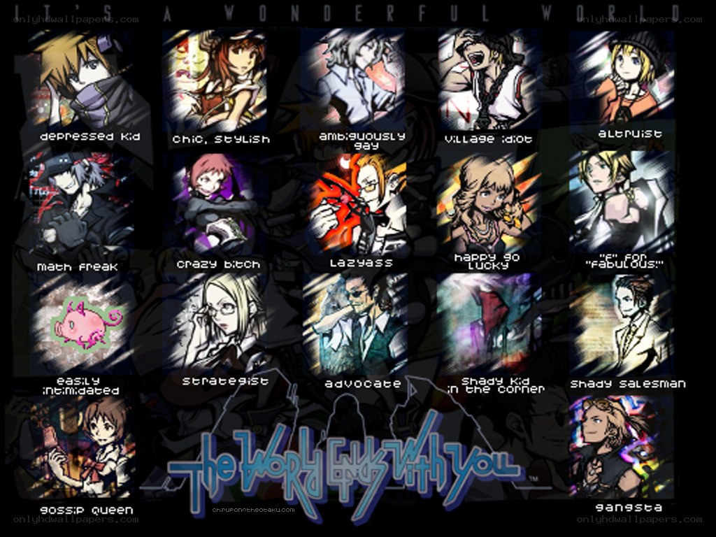 The World Ends With You characters