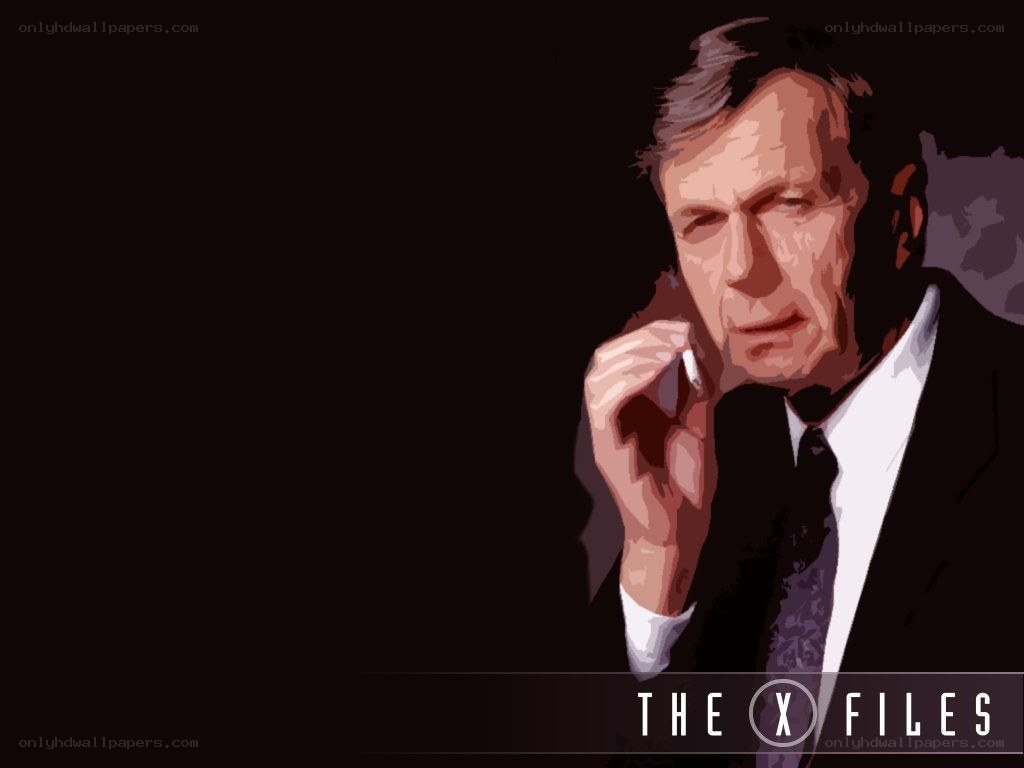 The X-Files character illustration