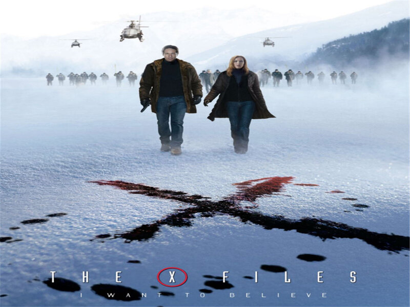 The X-Files movie poster
