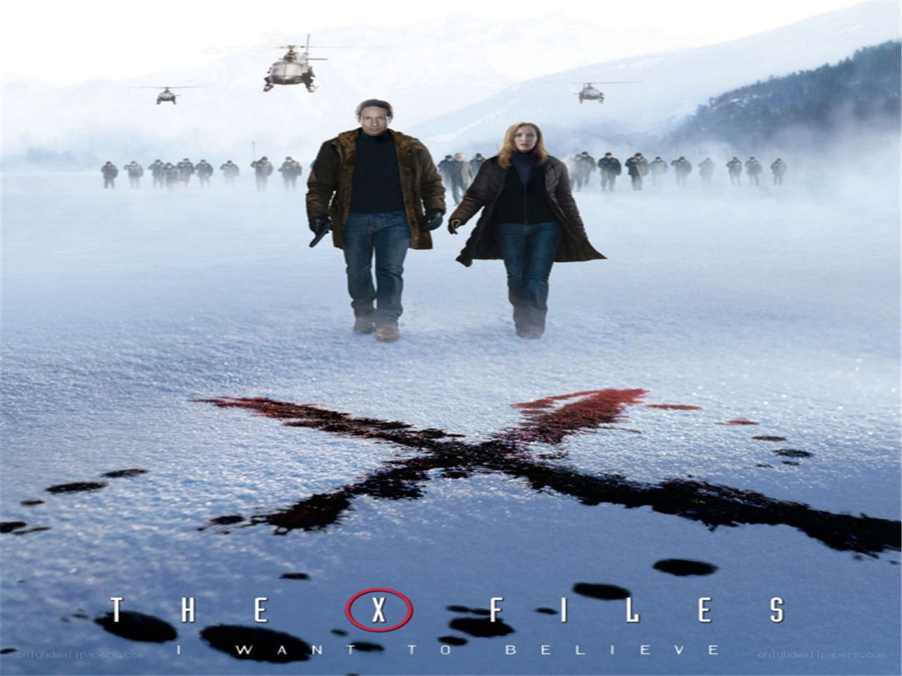 The X-Files movie poster