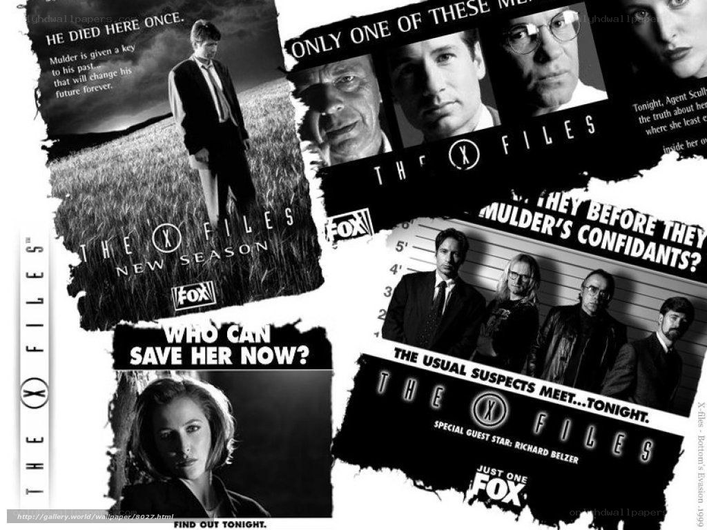 The X-Files promotional collage
