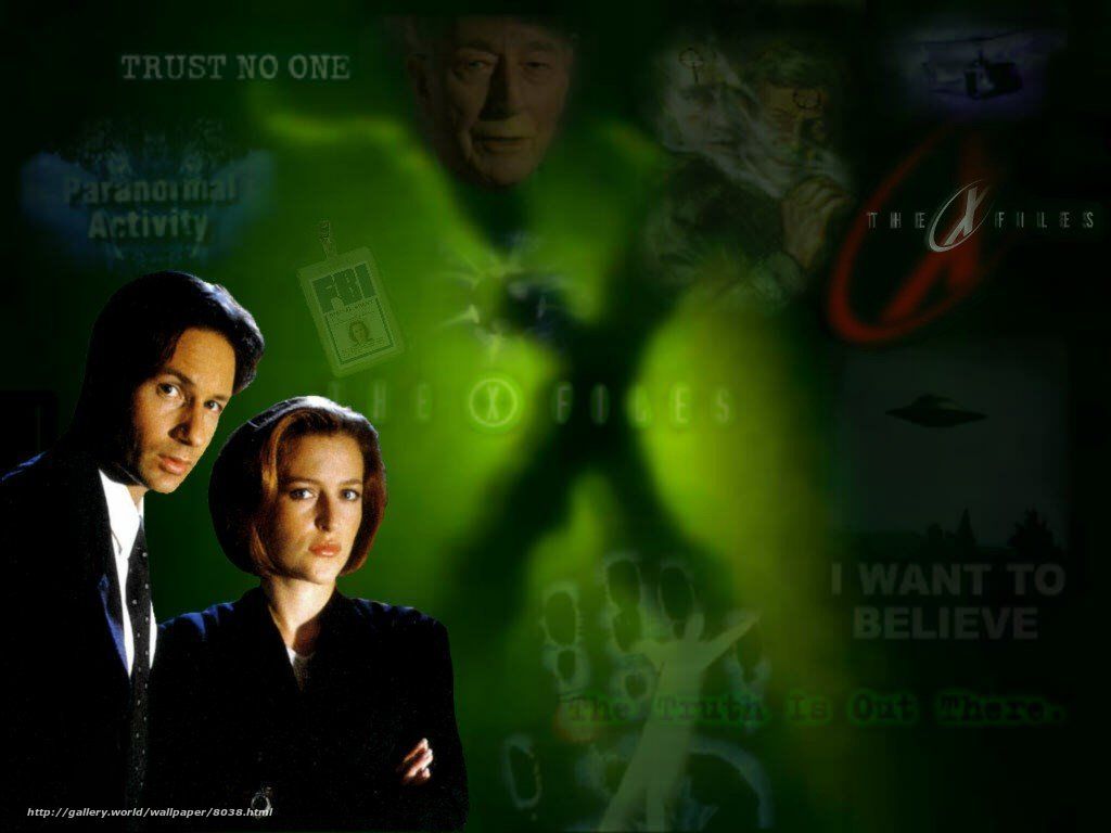 The X-Files promotional wallpaper