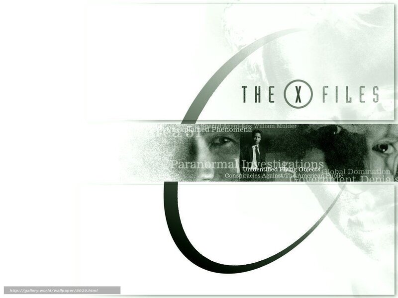 The X-Files promotional wallpaper