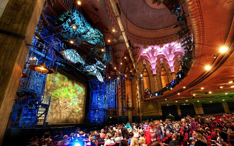 Theater Audience Watching Show
