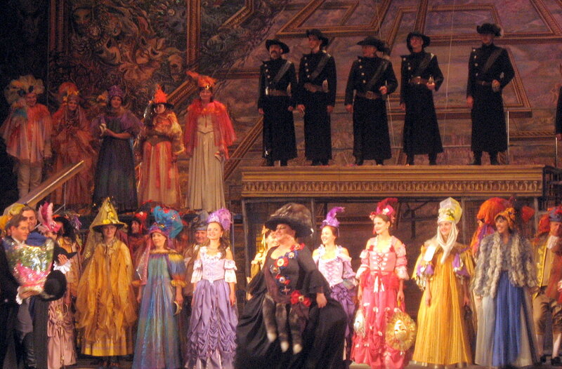 Theater Cast on Stage