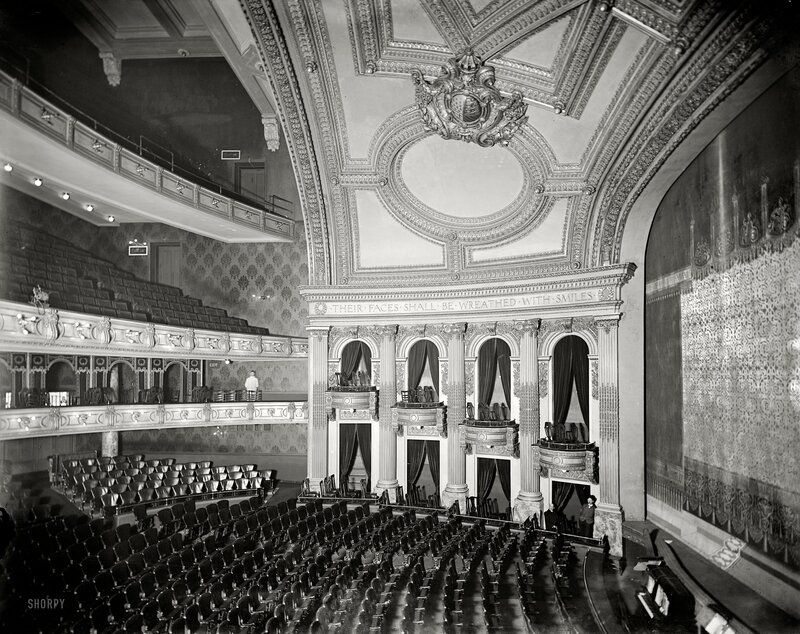 Theater Interior — Black