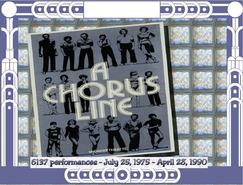 Theater Poster for a Chorus Line