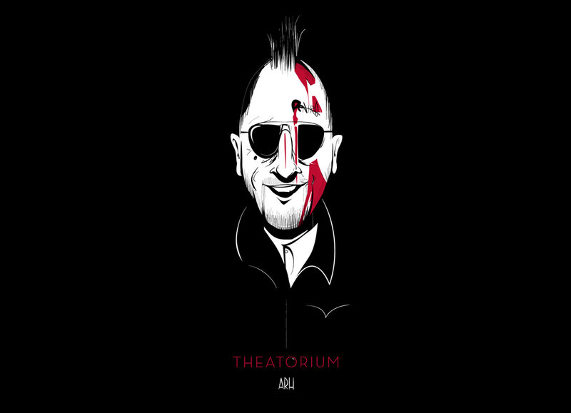 Theatourium character illustration