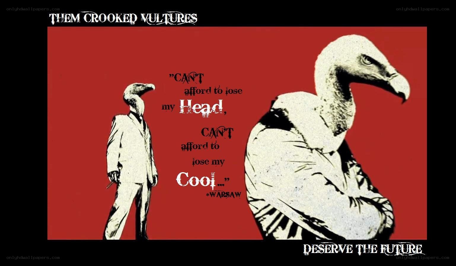 Them Crooked Vultures artwork