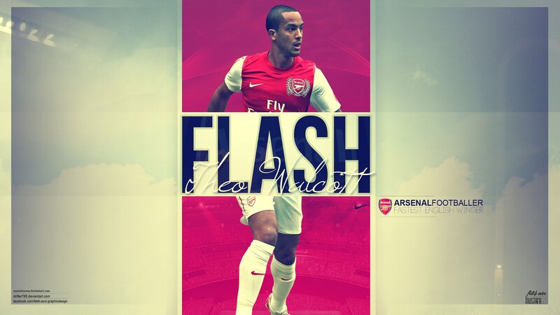 Theo Walcott Arsenal footballer